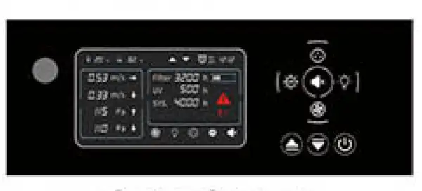 Color Screen, Real-time and clearer display of various values and appointment timing function Class II A2 Biological Safety