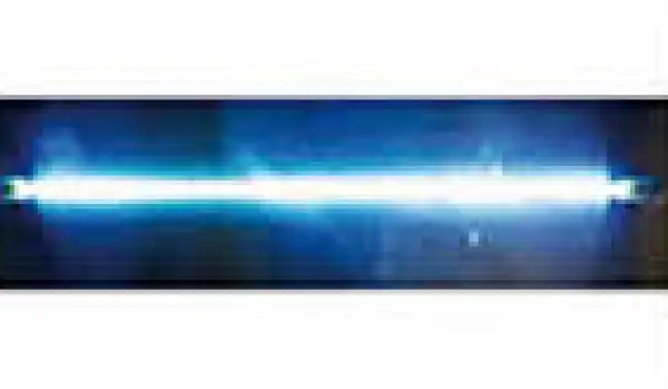 UV Lamp, Emission of 253.7 nanometers for most efficient decontamination. Class II B2 Biological Safety Cabinet