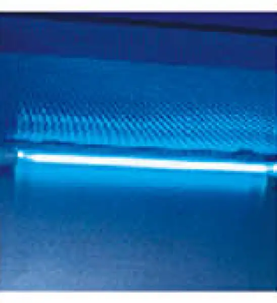 UV Lamp, Emission of 253.7 nanometers for most efficient decontamination Class II A2 Biological Safety Cabinet