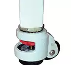 Footmaster Caster Footmaster Caster, Universal caster with brake and leveling feet 1. Made of PP material, integrally welded 2. Resistant to