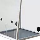 Three Side Glass Windows Three Side Glass Windows, Back&sSide glass windows maximize light and visibility, providing a bright and open 'working