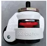 Footmaster Caster Footmaster Caster, Universal Caster with Brake and Leveling Feet Walk in fume hood Single 125W (Not including socket load