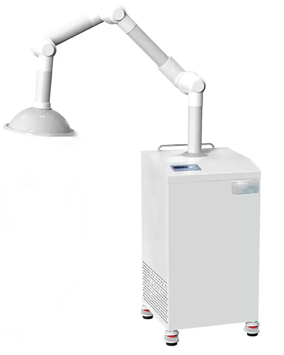 Mobile Fume Extractor 500*500*980mm 0.3~0.5m/s. Mobile Fume Extractor 500*500*980mm 0.3~0.5m/s.