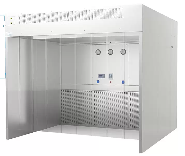 Dispensing Booth ISO 5 (Class 100), Class A 99.995% efficiency at 0.3μm