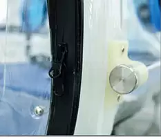 Zipper System Biological lsolation Chamber 1900*680*500mm 3pcs, 99.999% efficiency for 0.3μm particles