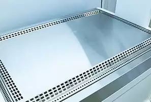 V-type air grille: V-type air grid collects ambient airnand combines V-type air grille: V-type air grid collects ambient airnand combines with vertical laminar downflow to produce an air