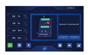 Color Touch Screen Color Touch Screen, Touch operation, real-time clearer display of various values and appointment timing function Class II
