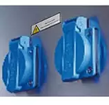 Waterproof Socket Waterproof Socket, 2 waterproof sockets are located in the side panel, for optimum convenience of using small devices inside