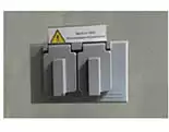 Waterproof Socket Waterproof Socket, 2 waterproof sockets are located in the side wall, for optimum convenience of using small devices inside