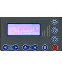 LCD Display LCD Display, Airflow velocity, UV timer, UV work time, system work time, real time Horizontal Laminar Airflow
