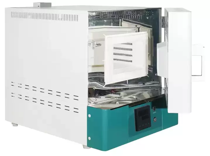 Muffle Box Furnace Alloy wire heating in three sides left; right; top Muffle Box Furnace Alloy wire heating in three sides left; right; top side 100-1200°C