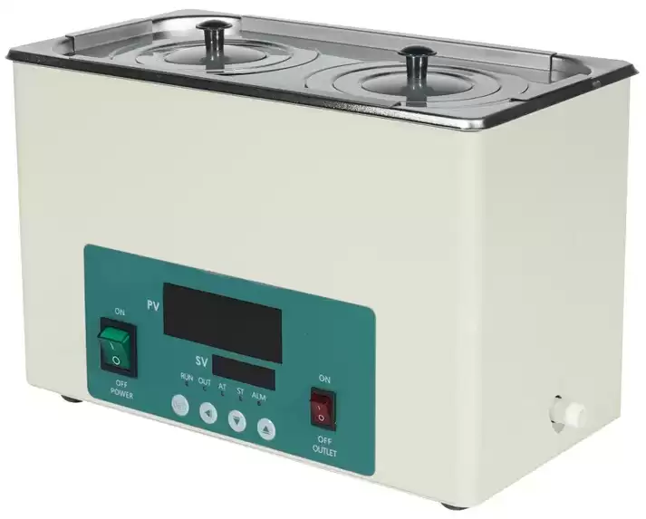 Water Bath 1 row & 2 holes Nature water convection heat transfer Water Bath 1 row & 2 holes Nature water convection heat transfer