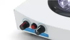 Thoughtful design of the brightness and sensitivity adjustment knob for easy operation. Colonometer White LED array 3-digit