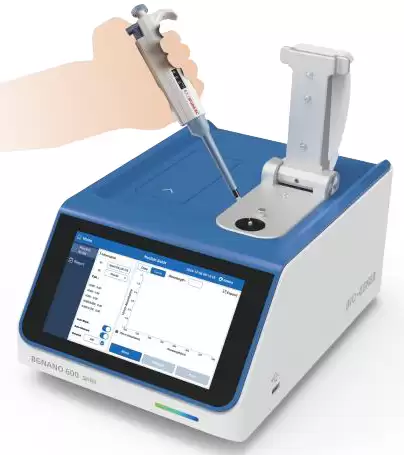 Rapid and accurate detection of nucleic acids, proteins and cellular solutions with only 0.5-2ul of sample. Double Beam UV