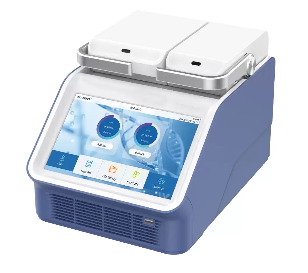 Gradient PCR Thermal Cycler 64x0.2ml (A Block) +32x0.2ml (B Block) Gradient PCR Thermal Cycler 64x0.2ml (A Block) +32x0.2ml (B Block) 0.2ml tube, 0.2ml 8 strips