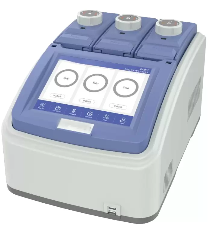 Thermal Cycler 3x(32x0.2ml) 0.1/0.2ml Thermal Cycler 3x(32x0.2ml) 0.1/0.2ml, 8 strips