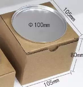 imagesnamesizematerialmatog_pricepriceAluminum sample tray 2Outer circle Φ 100mmInner circle Φ 92mmPlate height