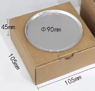 imagesnamesizematerialmatog_pricepriceAluminum sample tray 1Outer circle Φ 90mmInner circle Φ 83mmPlate height 4mmAluminum50