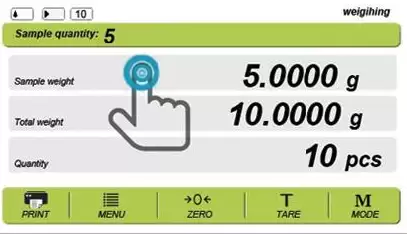 Internal auto calibration 5 Inch touch screen One key / Time trigger Internal auto calibration 5 Inch touch screen One key / Time trigger internal calibration Electromagnetic force sensor