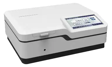 Double Beam UV Visible Spectrophotometer 10.1 inches Color Touch Double Beam UV Visible Spectrophotometer 10.1 inches Color Touch Screen Double Beam, Grating 1200 lines/mm