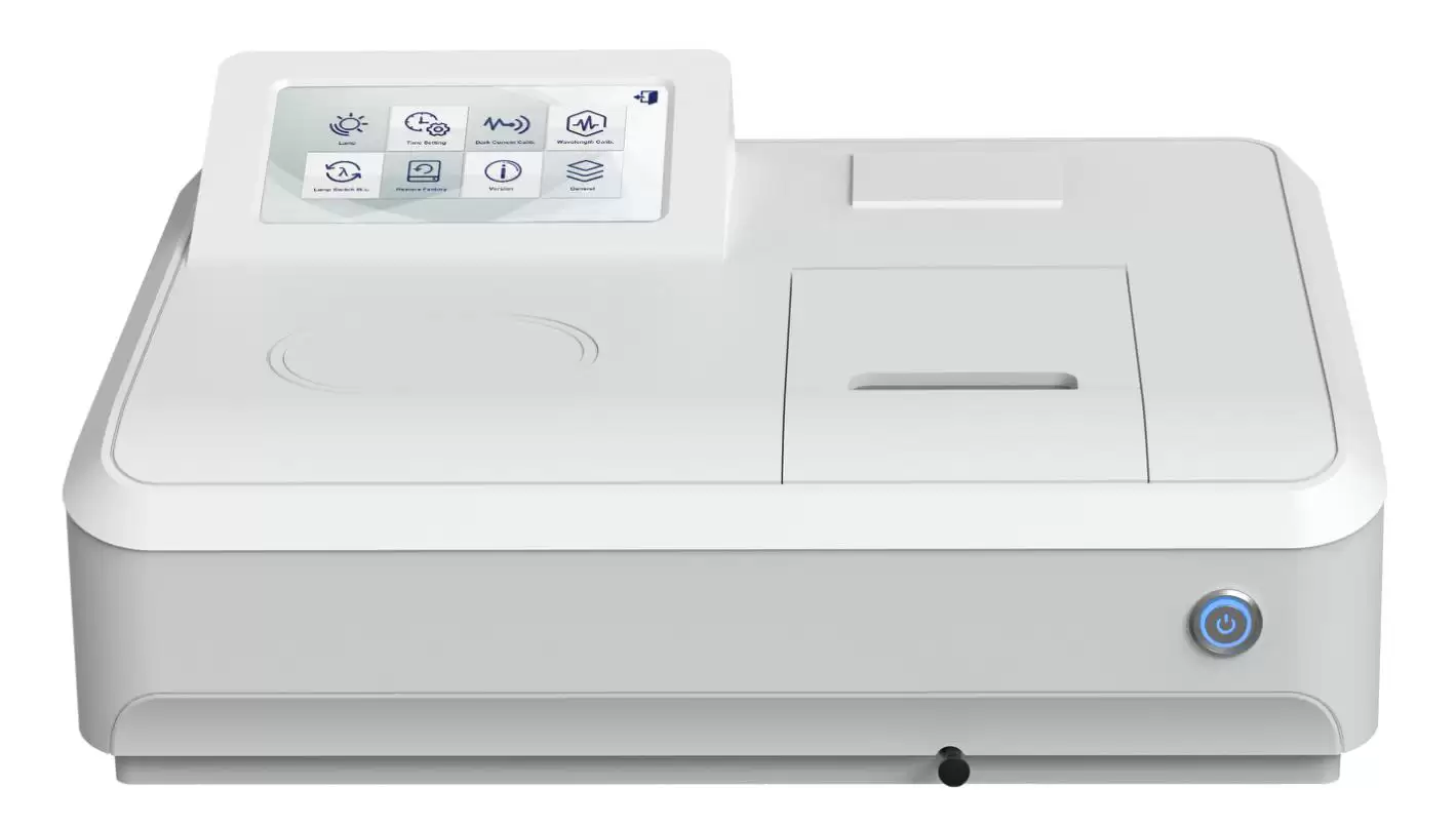 Single Beam UV Visible Spectrophotometer Single Beam C-T monochromator Single Beam UV Visible Spectrophotometer Single Beam C-T monochromator, Blazed Holographic Grating 1200lines/nm