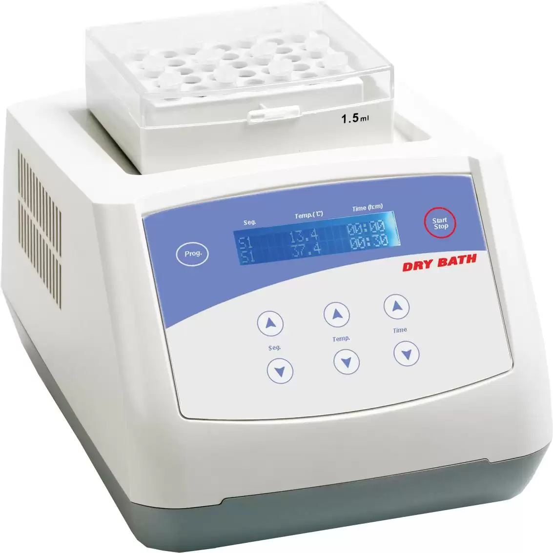 Thermo Shaker Incubator -10°C~100°C ≤25 minutes (from 20°C to 100°C) Thermo Shaker Incubator -10°C~100°C ≤25 minutes (from 20°C to 100°C)