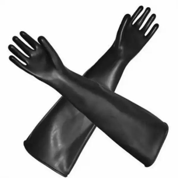 Butyl Rubber Gloves: Strong wear resistance and corrosion resistance Class III Biological Safety Cabinet 1165*680*680mm