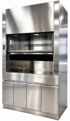 Stainless Steel Ducted Fume Hood