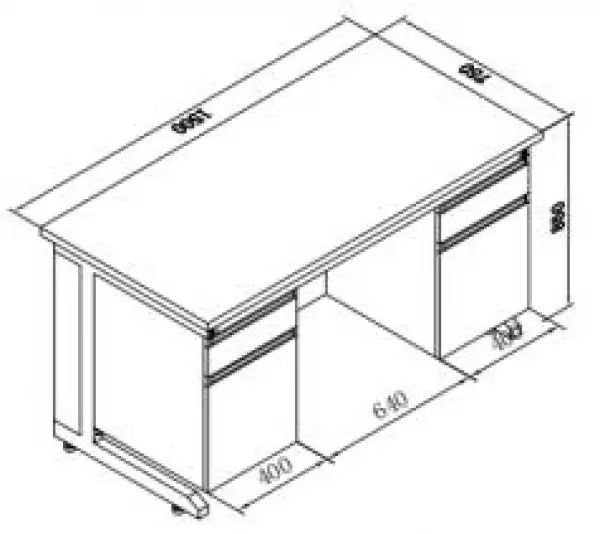 All Steel C Frame Bench