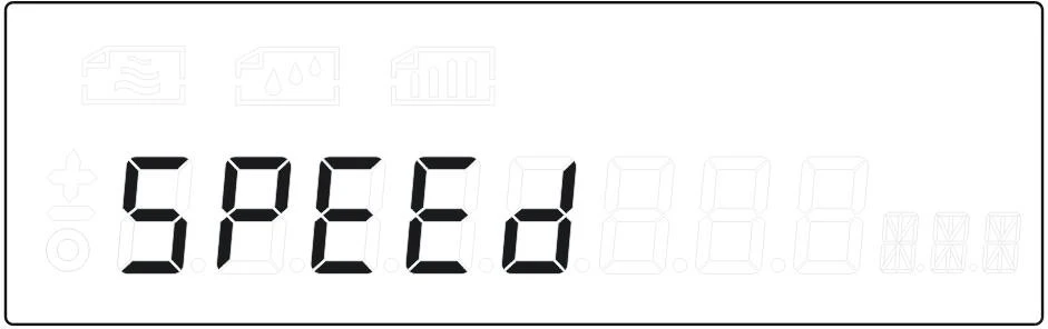 3.2.02 Speed Adjustment, If your environment meets the requirements, you can adjust the speed of the balance to speed up the
