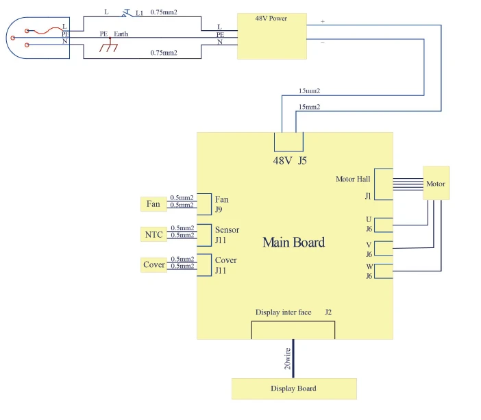 Appendix A:Wiring Diagram of BLHM-1001, Figure 10 BLHM-1001